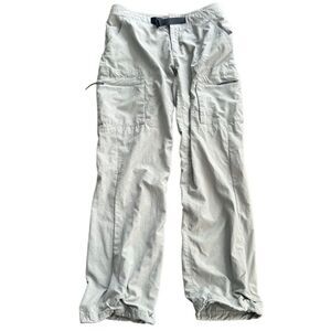 Mountain Hardwear Belted Hiking Pants Cargo Grey 6